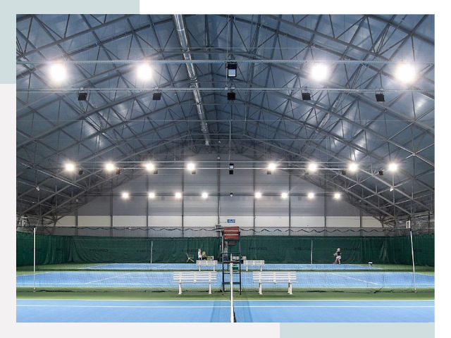 Строительство теннисных кортов в Новокузнецк от 616 руб.