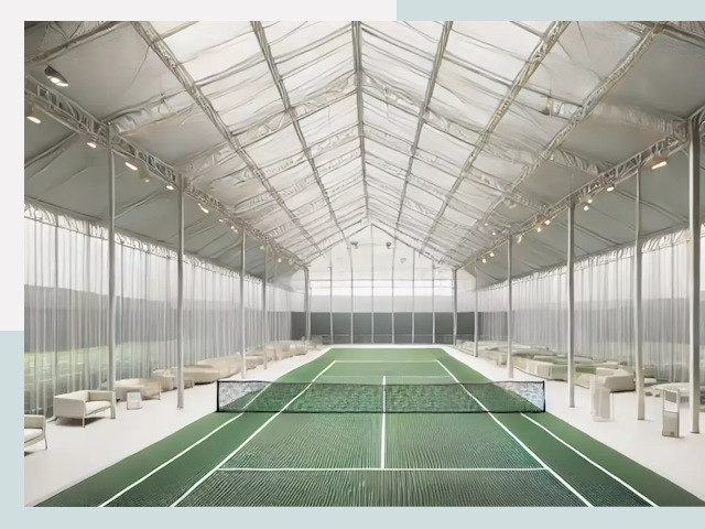 Строительство теннисных кортов в Новокузнецке