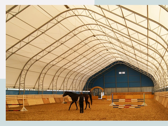 Строительство конных манежей в Новокузнецке