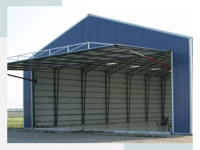 Прямо стенные ангары в Новокузнецке