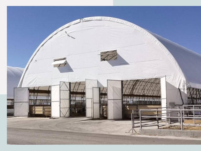 Тентовые ангары по цене 616 руб. в Новокузнецк