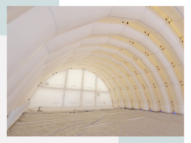 Пневмокаркасные ангары в Новокузнецке