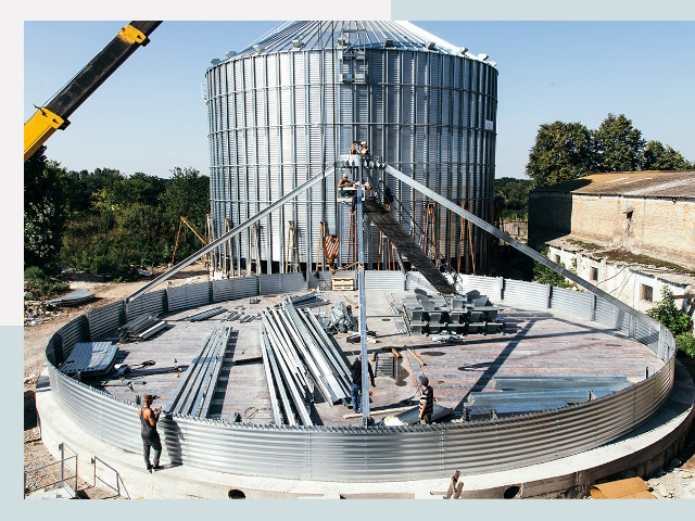 Силосы для зерна в Новокузнецк от 616 руб. - Надёжное хранение