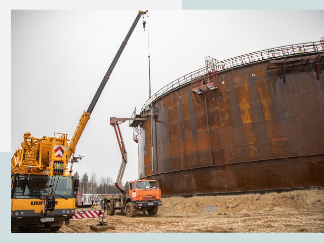 Монтаж резервуаров в Новокузнецке от 616 руб. за м³