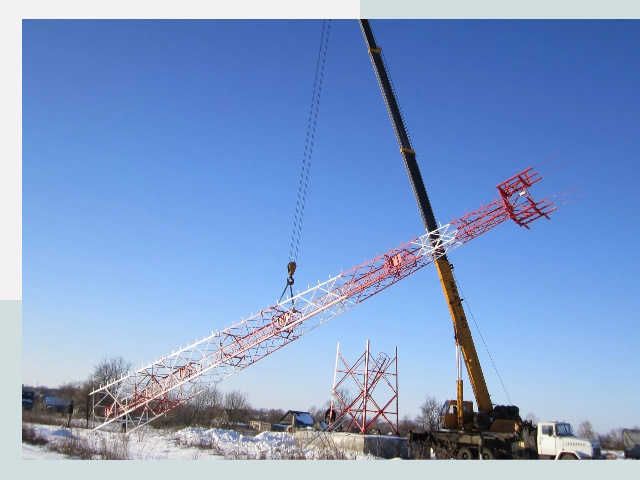 Строительство башен связи в Новокузнецке от 616 руб.