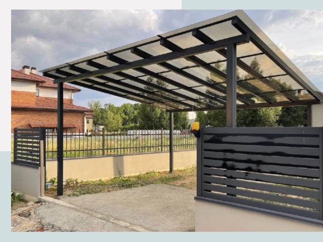 Металлические навесы в Новокузнецк от 616 руб. за м²