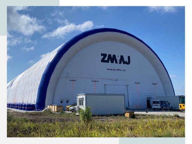 Брендирование ангаров в Новокузнецке