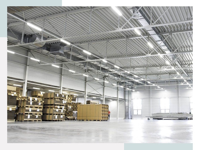 Освещение ангаров в Новокузнецке