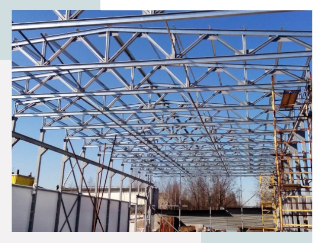 Металлокаркасы для складов в Новокузнецке