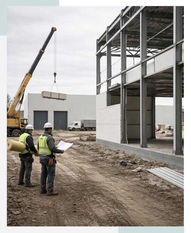 Строительство холодильных складов в Новокузнецке от 46233 р. - СтальСтрой-Нвк